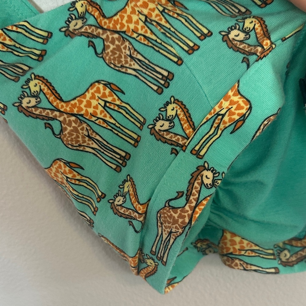 Turquoise Giraffe Bralette
